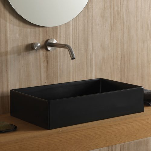 black matt washbasin