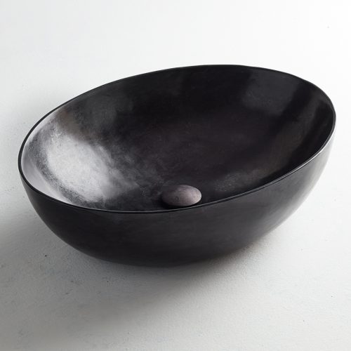 black marble washbasin