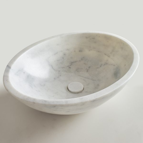 marble effect washbasin