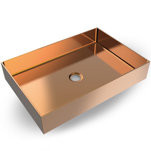 rose gold washbasin